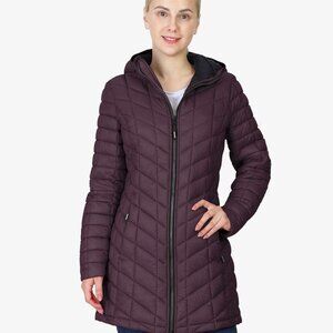 Outdoor Ventures Women's Maryan Hooded Ultra Lightweight Warm Thermolite Puffer